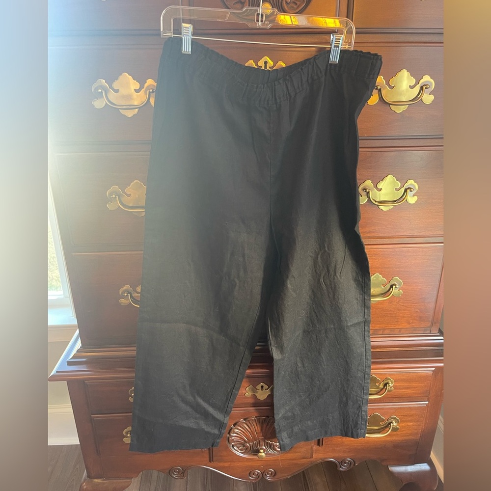 Eileen Fisher organic linen pants